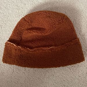 NWT Free People Forever Fuzzy Oversized Teddy Hat